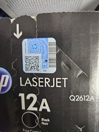 Tóner HP LaserJet Q2612A Negro