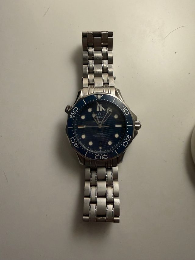 Omega Seamaster Diver 300 Reloj de Buceo azul