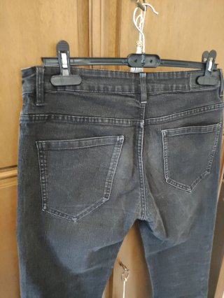 Pantalone Jeans Skinny fit Nero OVS Taglia 48