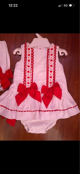 Vestido Dolce Petit 3 meses