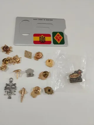 Insignias Militares y Guardia Civil lote vintage