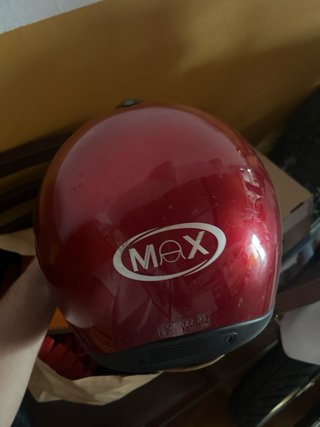 Casco MAX Rojo