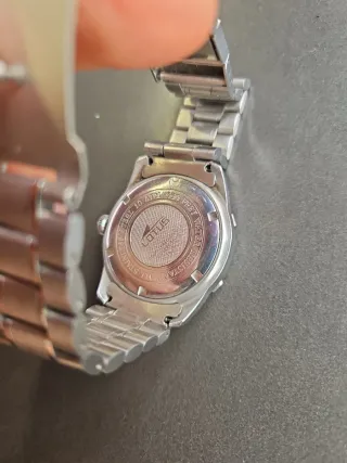 Reloj Lotus Azul y Plateado