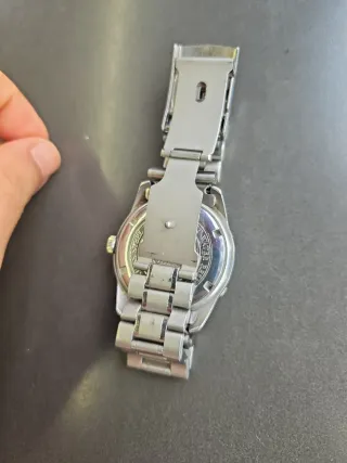 Reloj Lotus Azul y Plateado