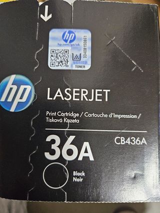 Tóner HP LaserJet 36A Negro