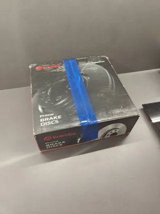 Pareja Discos Freno Brembo 256mm Ventilados