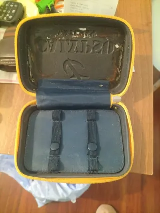 Estuche para reloj Calypso negro y amarillo