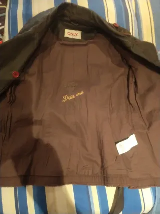 Chaqueta de piel ONLY mujer talla L