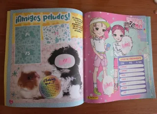 Álbum Puppies & Me + 5 sobres cromos