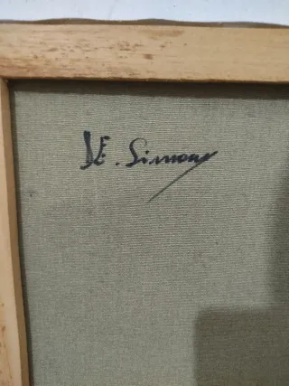 Quadro olio su tela natura morta