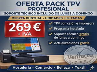 TPV Completo con Cajón e Impresora