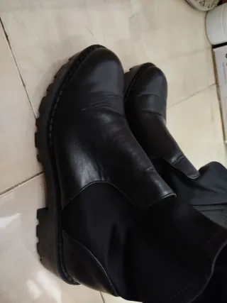 Botines Zara Negros con Cremallera