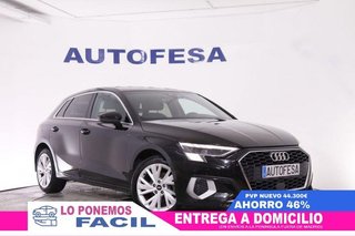 AUDI A3 SPORTBACK 35 TFSI MHEV AUTO LUXE 150CV 5P # NAVY,CUERO,FAROS LED, SPORTBACK 35 TFSI MHEV AUTO LUXE 150CV 5P