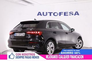 AUDI A3 SPORTBACK 35 TFSI MHEV AUTO LUXE 150CV 5P # NAVY,CUERO,FAROS LED, SPORTBACK 35 TFSI MHEV AUTO LUXE 150CV 5P