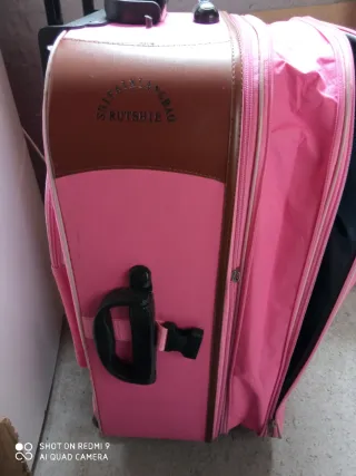 Gran maleta de viaje con ruedas
