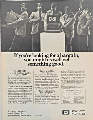 Computer classico Hewlett-Packard 86B