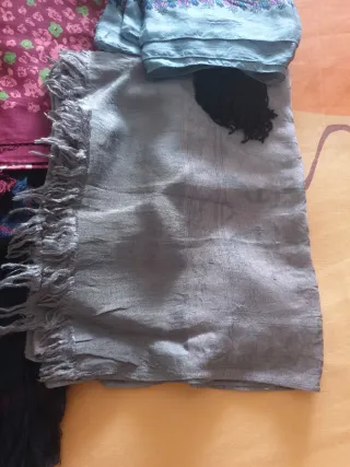 Set di sciarpe stampate