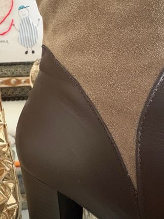 Botas altas piel mujer T.39 COMO NUEVAS