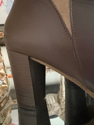 Botas altas piel mujer T.39 COMO NUEVAS