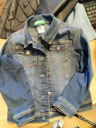 Giacca jeans Benetton bambino
