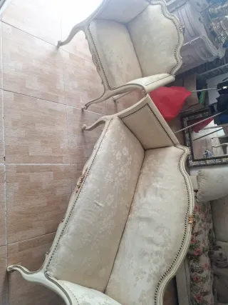 Set di poltrona e divani in tessuto