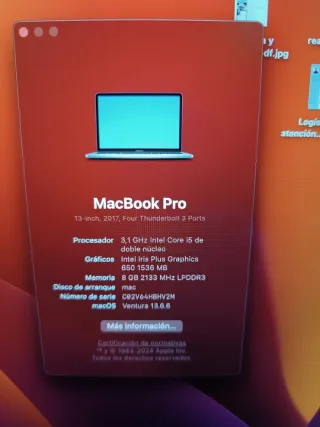 MacBook Pro 13-inch 2017