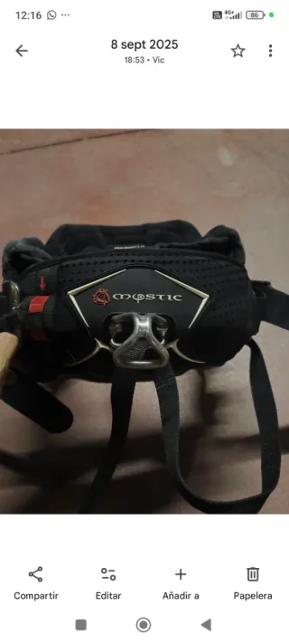 Equipo de kitesurf en muy buen estado Urge vender.