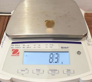 SELLO DE ORO 18K/8.3GR