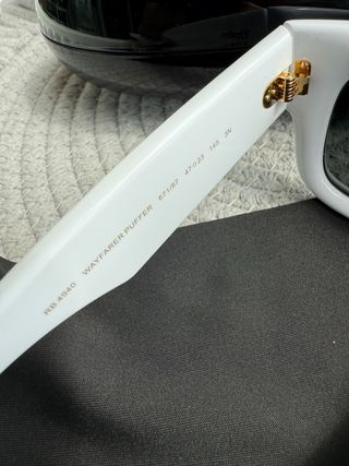 Gafas de sol Ray-Ban Wayfarer Puffer Blancas