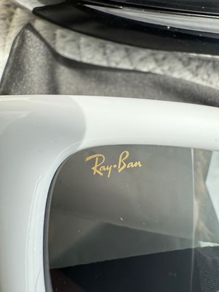 Gafas de sol Ray-Ban Wayfarer Puffer Blancas