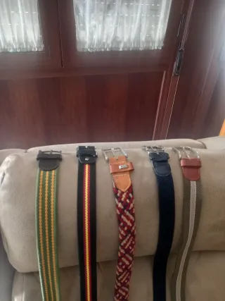 Lote 5 Cinturones Caballero