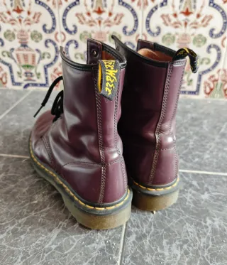 Botas Dr. Martens rojas talla 39
