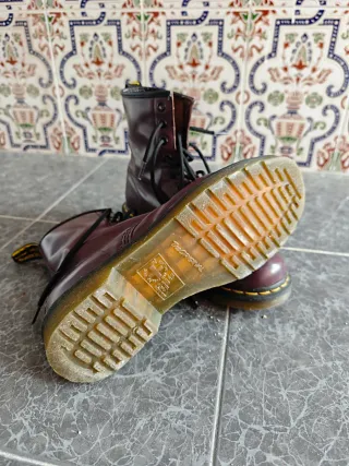 Botas Dr. Martens rojas talla 39