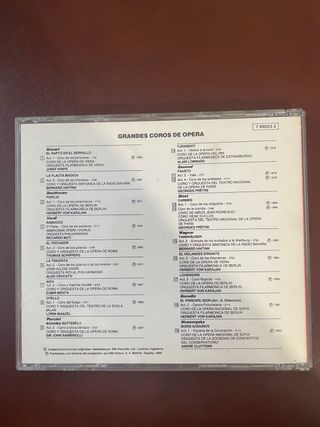 CD Grandes Coros de Ópera EMI