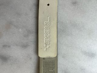 Cinturón Diesel Hombre Vintage crema