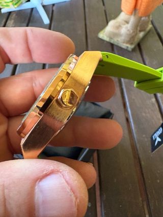 Orologio Automatico ONOLA Oro e Verde