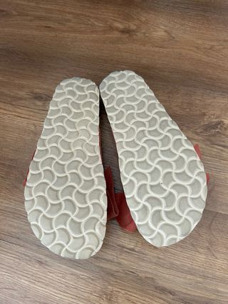 Sandalias Oysho lazo rosa talla 37