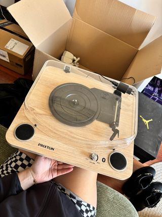 Tocadiscos Prixton Madera