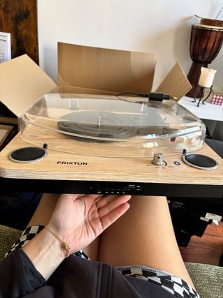 Tocadiscos Prixton Madera