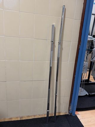Soporte para barras de gimnasio