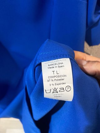 Vestido azul Talla L