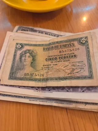 Billete 100 Pesetas España 1925 Felipe II