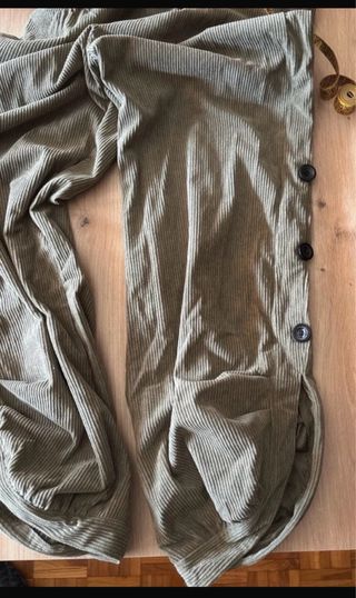 Pantalones mujer verde oliva