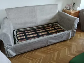 Sofá Cama 183x90 con Colchón Muelle 1.40
