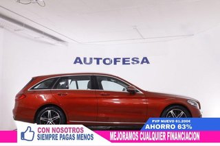 MERCEDES-BENZ CLASE C C200 HEV ESTATE AVANTGARDE AUTO 184CV 5P # IVA DEDUCIBLE, CUERO, NAVY CLASE C C200 HEV ESTATE AVANTGARDE AUTO 184CV 5P