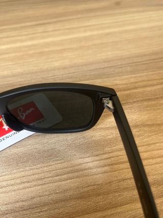 Gafas de sol Ray-Ban Wayfarer negras originales