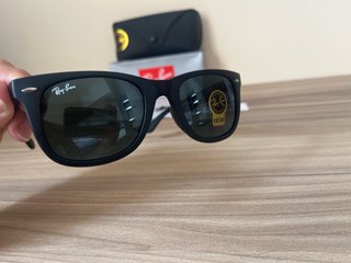 Gafas de sol Ray-Ban Wayfarer negras originales