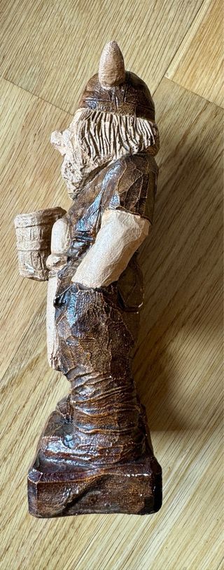 Gran Figura Vikingo Vintage 23cm - Made in Denmark