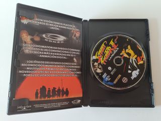 Street Fighter II DVD slipcase anime retro