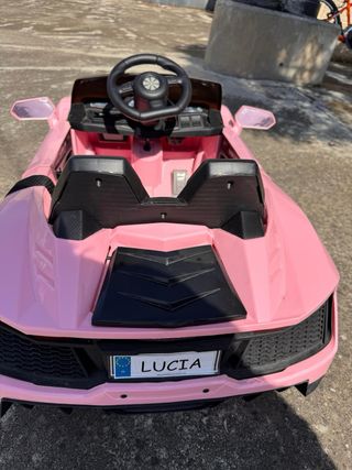 Coche Eléctrico Infantil Rosa